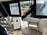 Cockpit with entrance onto the swim platform